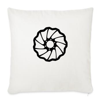 bike_einzelteil04 - Housse de coussin décorative 45 x 45 cm - blanc nature - Devant