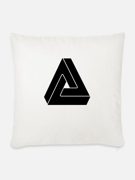 Geek - Sofakissenbezug 45 x 45 cm - Naturweiß