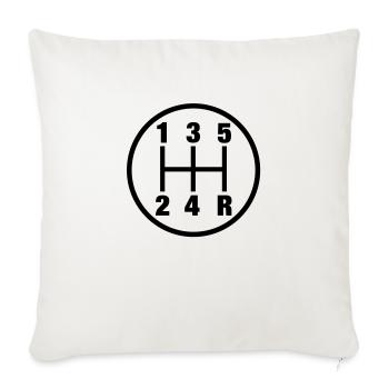 racing_gangschaltung_1__f1 - Sofa pillowcase 17,3'' x 17,3'' (45 x 45 cm) - natural white - Front