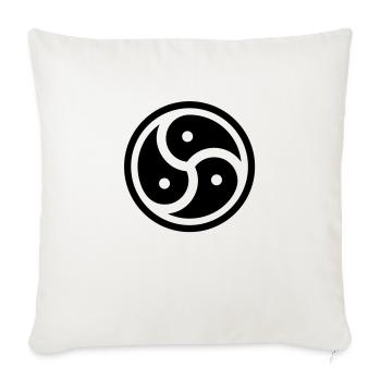 Sex__V018 - Sofakissenbezug 45 x 45 cm - Naturweiß  - Vorne