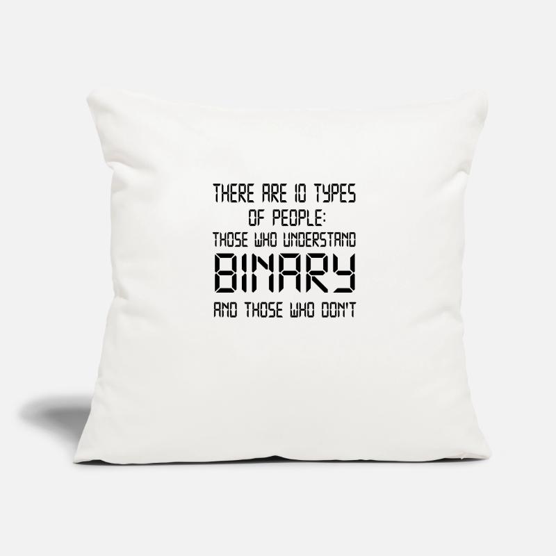 Binärcode Binary Informatik Geek Geschenk Sofakissenbezug 45 x 45 cm