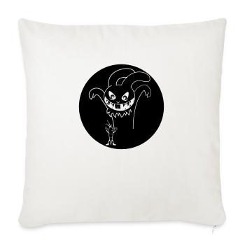 Halloween Rabbit - Sofa pillowcase 17,3'' x 17,3'' (45 x 45 cm) - natural white - Front