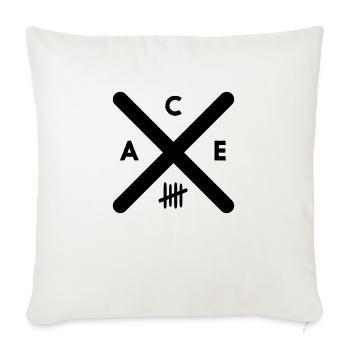 ACE - Sofa pillowcase 17,3'' x 17,3'' (45 x 45 cm) - natural white - Front