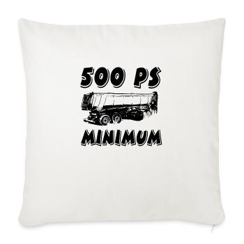 Truck - Sofakissenbezug 45 x 45 cm - Naturweiß  - Vorne
