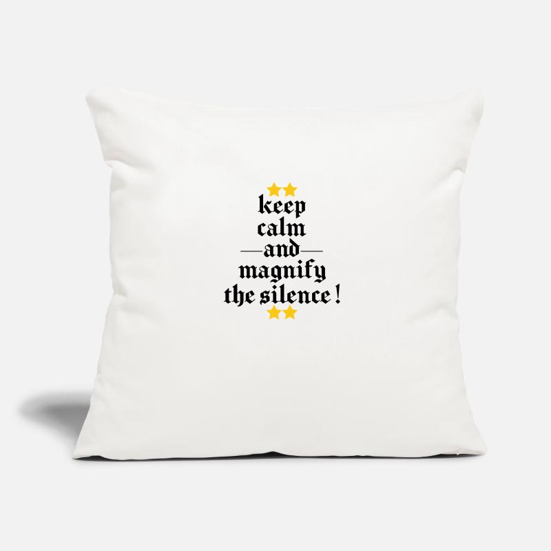 keep calm Sofa pillowcase 17,3'' x 17,3'' (45 x 45 cm)