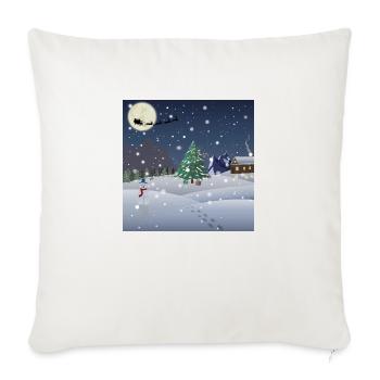 Holy illustration - Sofa pillowcase 17,3'' x 17,3'' (45 x 45 cm) - natural white - Front