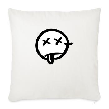 Dead - Housse de coussin décorative 45 x 45 cm - blanc nature - Devant