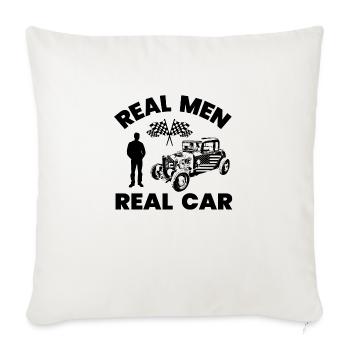 Car - Sofa pillowcase 17,3'' x 17,3'' (45 x 45 cm) - natural white - Front