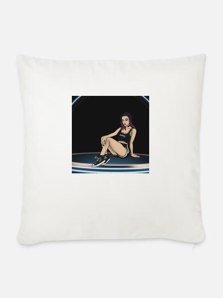 Honey babe - Sofakissenbezug 45 x 45 cm - Naturweiß