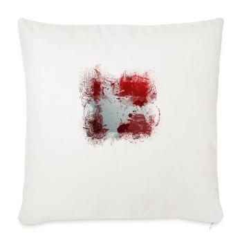 Denmark copenhagen danish scandinavia flag dansk - Sofa pillowcase 17,3'' x 17,3'' (45 x 45 cm) - natural white - Front
