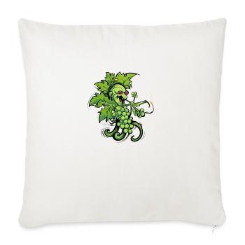 Ranken-Elf - Sofakissenbezug 45 x 45 cm - Naturweiß  - Vorne