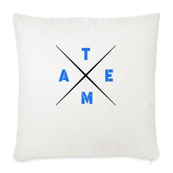 team - Sofakissenbezug 45 x 45 cm - Naturweiß  - Vorne