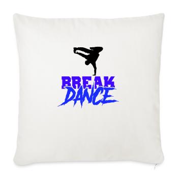 Break Dance - Sofa pillowcase 17,3'' x 17,3'' (45 x 45 cm) - natural white - Front