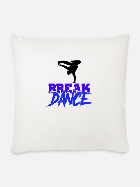 Break Dance - Sofa pillowcase 17,3'' x 17,3'' (45 x 45 cm) - natural white