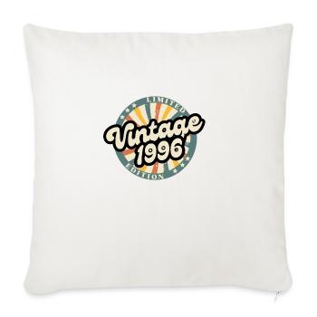 Limitierte Vintage-Auflage 1996 - Sofakissenbezug 45 x 45 cm - Naturweiß  - Vorne