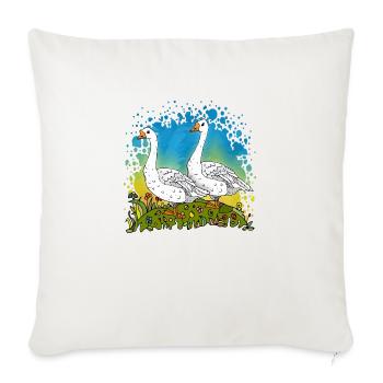 4619 - Sofa pillowcase 17,3'' x 17,3'' (45 x 45 cm) - natural white - Front