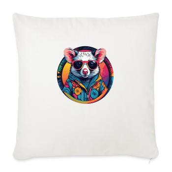 Possum - Sofa pillowcase 17,3'' x 17,3'' (45 x 45 cm) - natural white - Front
