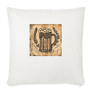 Beer Garden Munich October Bavaria Beer Celebrate Festival - Sofa pillowcase 17,3'' x 17,3'' (45 x 45 cm) - natural white - Front