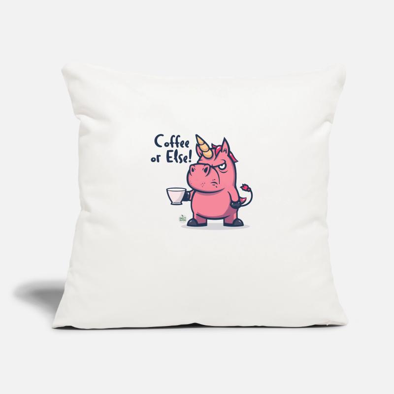 Kaffee hin oder her! Sofakissenbezug 45 x 45 cm