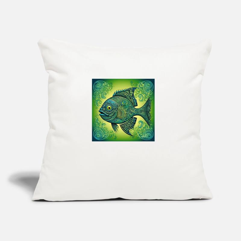 Fisherman Fish Fish Sofa pillowcase 17,3'' x 17,3'' (45 x 45 cm)