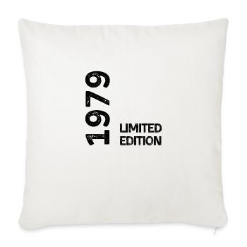 1979 Limitierte Auflage - Sofakissenbezug 45 x 45 cm - Naturweiß  - Vorne