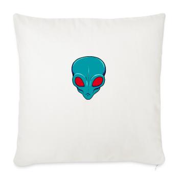 Alien - Sofa pillowcase 17,3'' x 17,3'' (45 x 45 cm) - natural white - Front