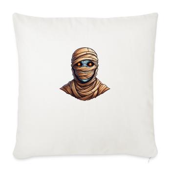 Sauvage en colère momie monstre motivation sport - Housse de coussin décorative 45 x 45 cm - blanc nature - Devant
