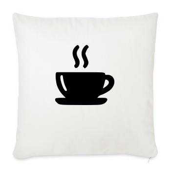 Coffee Mug - Sofa pillowcase 17,3'' x 17,3'' (45 x 45 cm) - natural white - Front