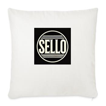 Sello Weiß - Sofakissenbezug 45 x 45 cm - Naturweiß  - Vorne