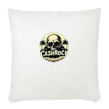 Cashrock Beach Party - Sofakissenbezug 45 x 45 cm - Naturweiß  - Vorne