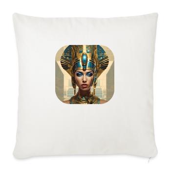 Reine Galactique - Housse de coussin décorative 45 x 45 cm - blanc nature - Devant