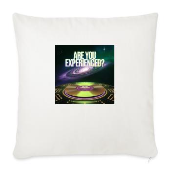 The future vinyl experience - Sofa pillowcase 17,3'' x 17,3'' (45 x 45 cm) - natural white - Front