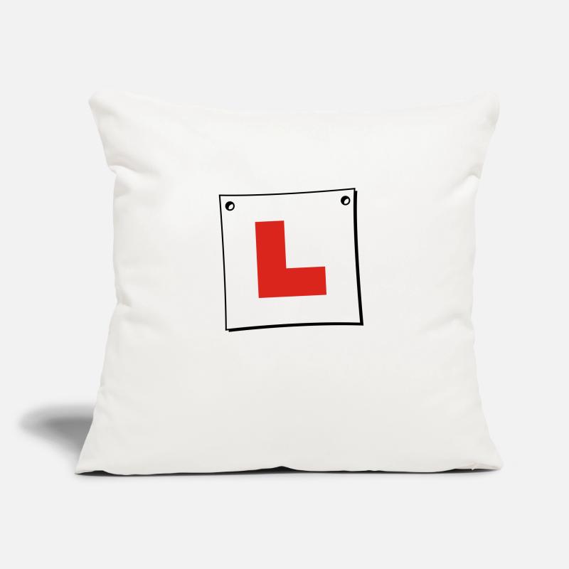 Learner Plate Sofa pillowcase 17,3'' x 17,3'' (45 x 45 cm)