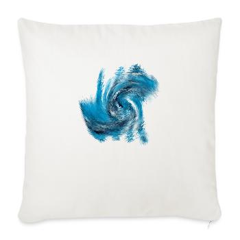 strudel - Housse de coussin décorative 45 x 45 cm - blanc nature - Devant