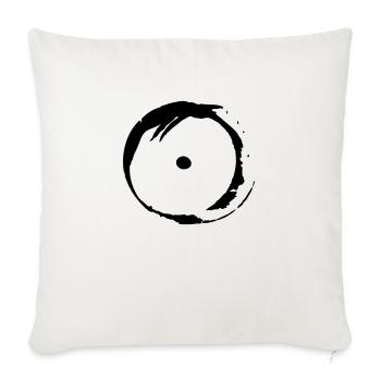 Vintage symbol of truth - Sofa pillowcase 17,3'' x 17,3'' (45 x 45 cm) - natural white - Front