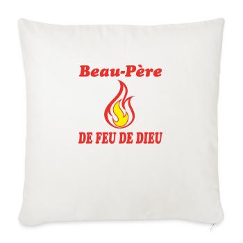 Father-in-law OF GOD'S FIRE - Sofa pillowcase 17,3'' x 17,3'' (45 x 45 cm) - natural white - Front