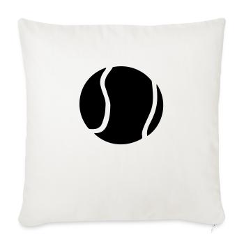 Tennis Ball - Sofa pillowcase 17,3'' x 17,3'' (45 x 45 cm) - natural white - Front