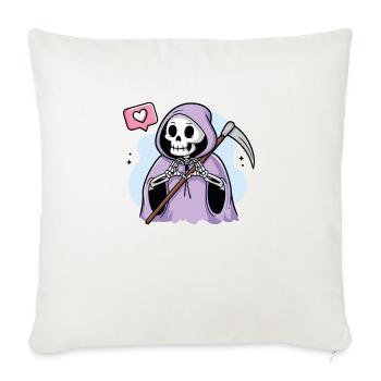 A Reaper's Romance tshirt - Sofa pillowcase 17,3'' x 17,3'' (45 x 45 cm) - natural white - Front