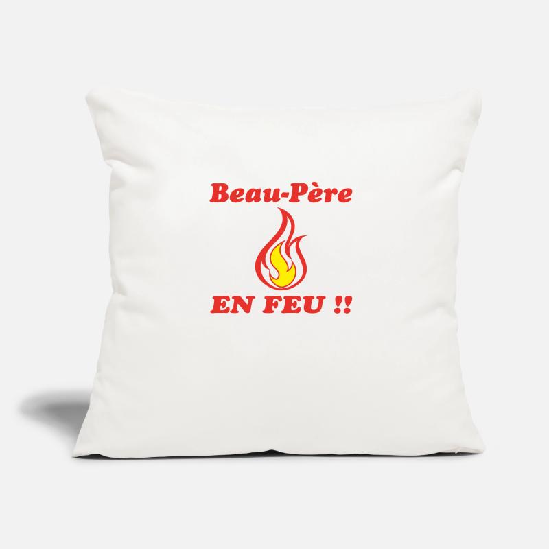 Stepfather ON FIRE Sofa pillowcase 17,3'' x 17,3'' (45 x 45 cm)