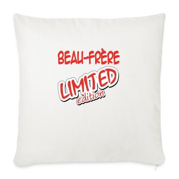 Brother-in-law LIMITED EDITION - Sofa pillowcase 17,3'' x 17,3'' (45 x 45 cm) - natural white - Front