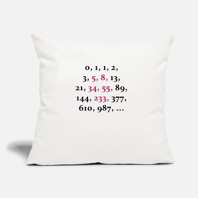 fibonacci sequence (2c) Sofakissenbezug 45 x 45 cm