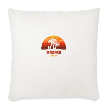 Cool Oaxaca Mexico Beach Sunset Souvenir - Sofa pillowcase 17,3'' x 17,3'' (45 x 45 cm) - natural white - Front