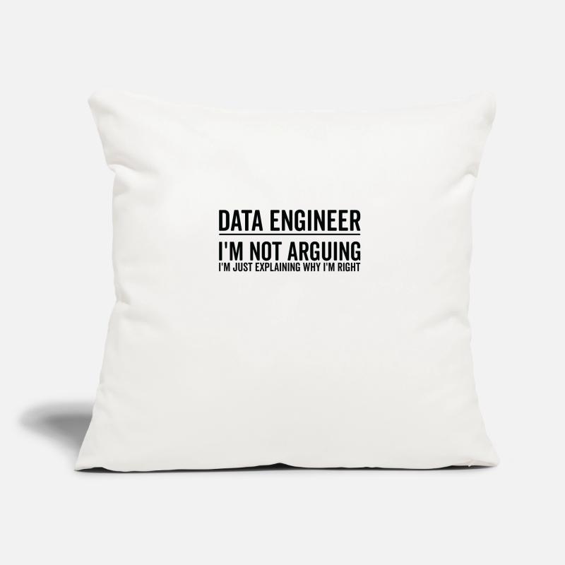Just Explaining - Data Engineer Sofa pillowcase 17,3'' x 17,3'' (45 x 45 cm)