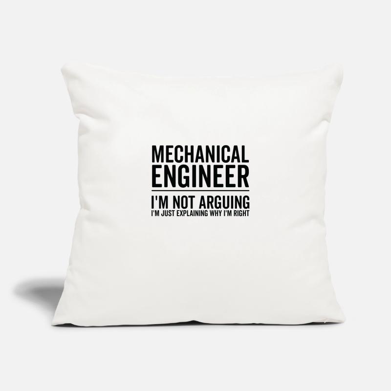 Just Explaining - Mechanical Engineer Sofa pillowcase 17,3'' x 17,3'' (45 x 45 cm)