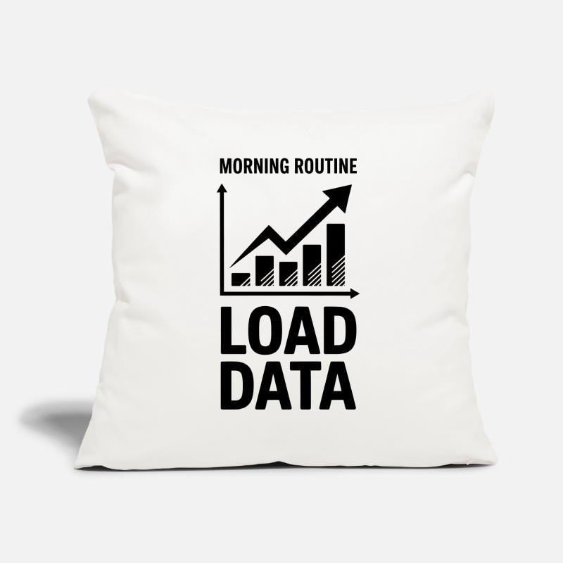 Data Analyst Saying Funny Data Analyst Gift Sofa pillowcase 17,3'' x 17,3'' (45 x 45 cm)