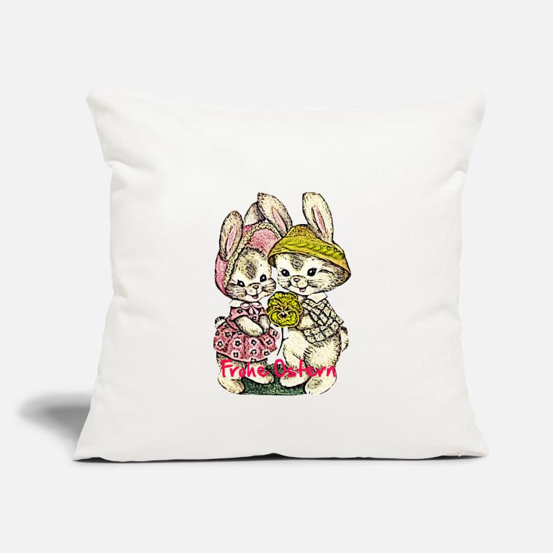 Easter, happy easter, easter bunny, happy easter, easter egg, Sofa pillowcase 17,3'' x 17,3'' (45 x 45 cm)