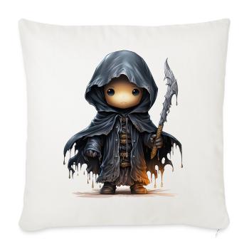 Süßer Geist Mit Schwert Fantasy Shirt - Sofakissenbezug 45 x 45 cm - Naturweiß  - Vorne