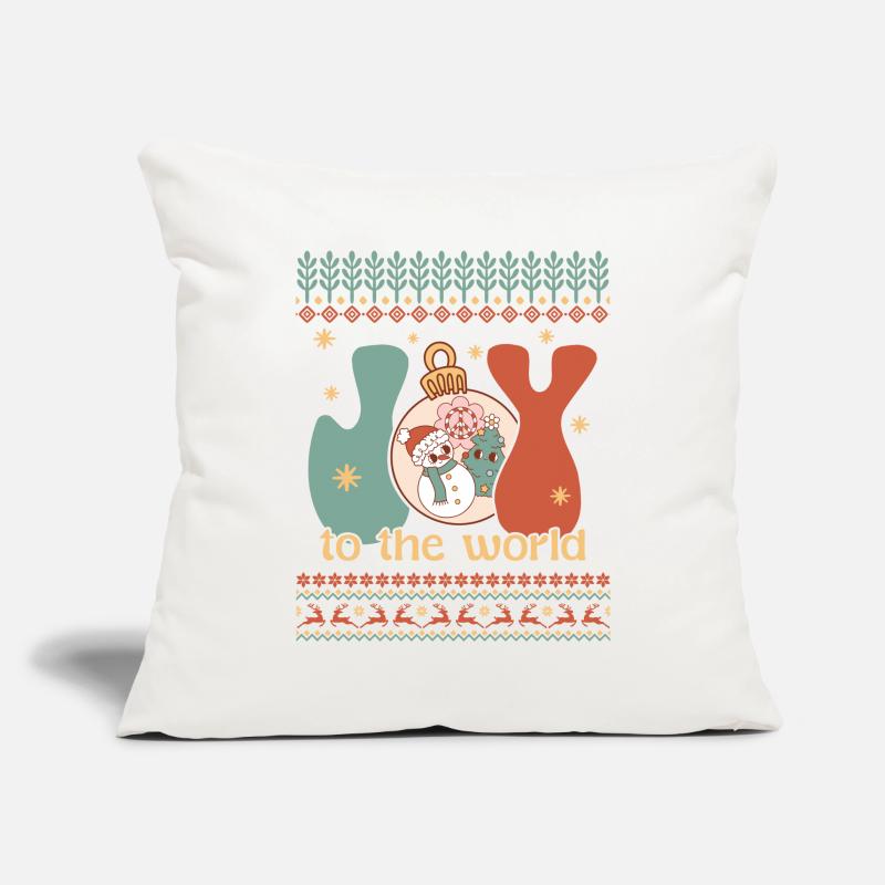Pull de Noël moche Housse de coussin décorative 45 x 45 cm