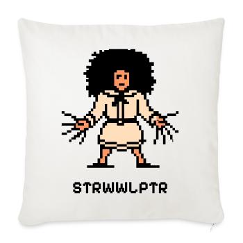 Le Struwwelpeter 8 bits - Housse de coussin décorative 45 x 45 cm - blanc nature - Devant