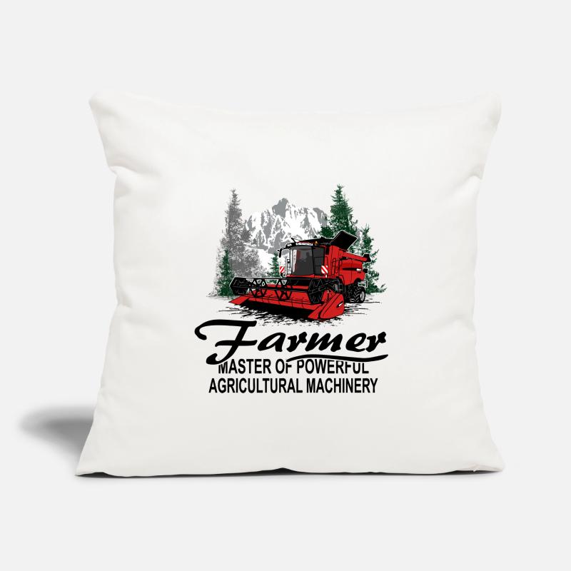 Moissonneuse-batteuse - Moissonneuse-batteuse Housse de coussin décorative 45 x 45 cm